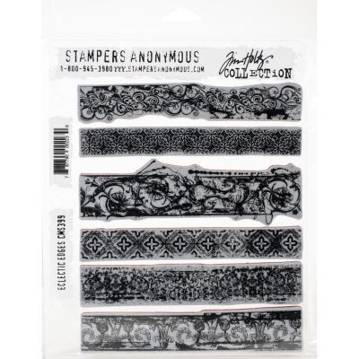 Stampers Anonymous Tim Holtz Cling Stamps -  Eclectic Edges